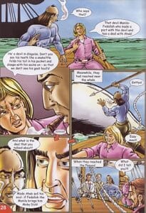 Moby Dick graphic novel-inner page-EducatorsDen