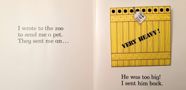 Dear Zoo Pop Up Book - Internal page
