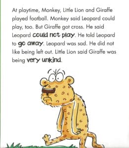 Giraffe is Left Out - A Book About Feelings (Behaviour Matters) -Internal 1