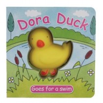 Dora Duck Goes for a Swim (Squeaky Board Book)-0