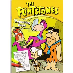 The Flintstones Colouring Book-0