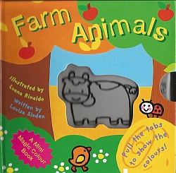 Mini Magic Colour Book - Farm Animals-0