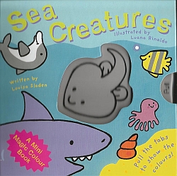 Mini Magic Colour Book - Sea Creatures-0