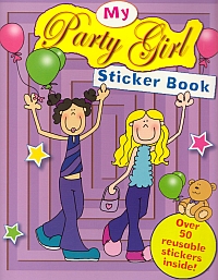 My Party Girl Sticker Book-0