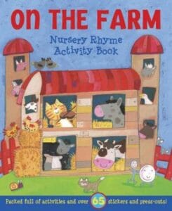 On The Farm Nursery Rhyme Activity & Sticker Book