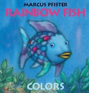 Rainbow Fish Colours (Mini-Board Book) 1 rainbowfish colors