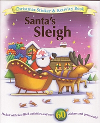 Santa's Sleigh Sticker and Activity Book I EYFS ideas