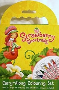 Strawberry Shortcake Carry-Along Colouring Set-0