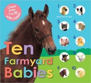 Ten Farmyard Babies (Hardcover Sound Book) 1 ten farmyard tales sound book