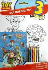Toy Story 3 Colouring Set