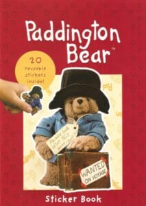 Paddington-Bear Sticker-Book-front-page