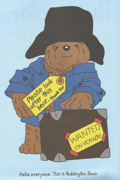 The Paddington Bear Collection 1 paddington copy colour book uncoloured page0002