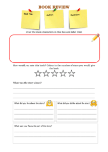 simple book review template