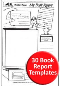Book Report Template-EducatorsDen