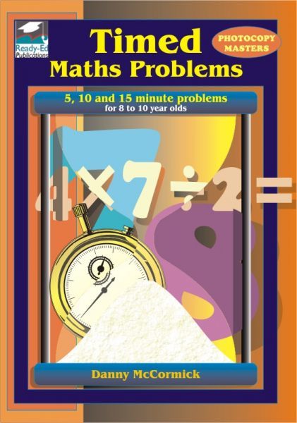 Timed Maths Problems For 8 to 10 year Olds (Instant Downloads)