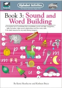 Alphabet Activities -Book 3 Sound & Word Building ( Instant Download)