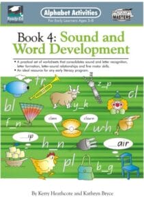 Alphabet Activities: Book 4 - Sound and Word Development (Instant Download) 1 Alphabet Activities Book 4 Sound Word Development