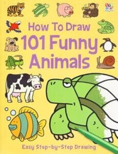 How To Draw 101 Funny Animals (Paper Back)