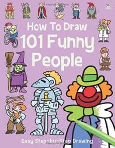 How To Draw 101 Funny People (Paper Back)