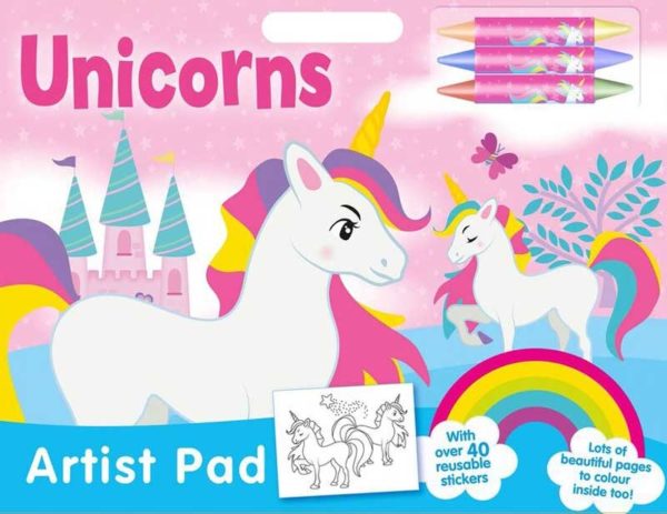 Unicorns Artist Pad