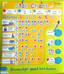 Magnetic Star Reward Chart