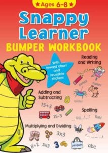SNAPPY LEARNER EDUCATIONAL BOOKS  MULTIPLY WRITING ADDING SPELLING ETC AGE 6-8 