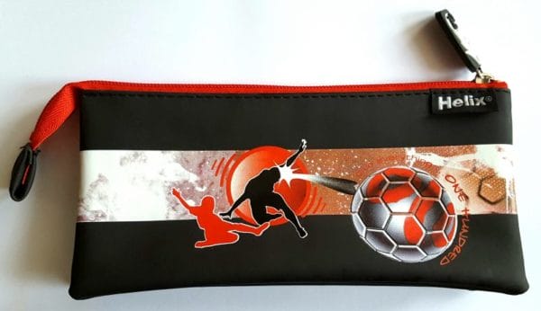 Helix Football 3-Pocket Pencil Case 2