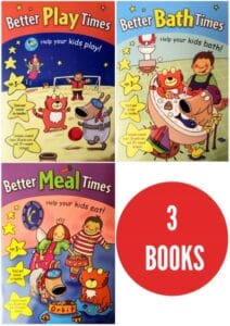 Better Mealtime, Playtime & Bedtime (3-Book Bundle)