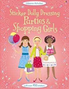 Sticker Dolly Dressing & Shopping Girls