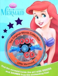 Disney Princess: Disney Book and CD: "Little Mermaid"-0