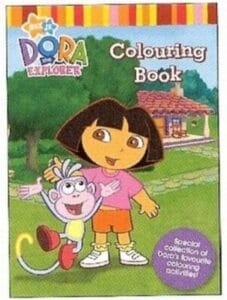 Dora the Explorer Colouring Book