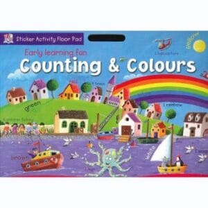 Early Learning Fun, Counting & Colours Sticker Activity Floor Pad