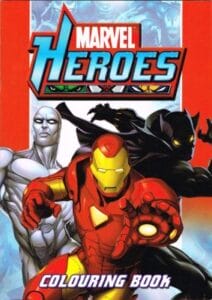 Marvel Heroes Colouring Book