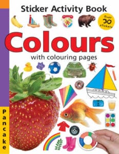 Colours: Sticker Activity Book (with colouring pages)