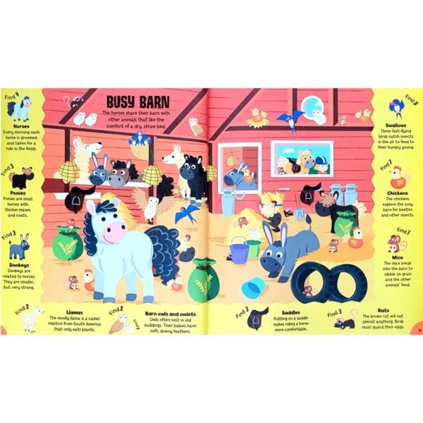 Lots to Spot: Farm (Hardcover) Internal
