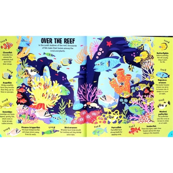 Lots to Spot: Ocean (Hardcover) Internal Image