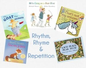 Books with Rhyme, Rhythm and Repetition