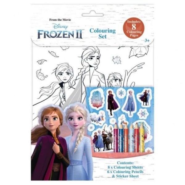 Frozen II Colouring Set (with stickers)