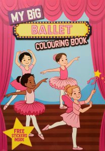My Big Ballet Colouring Book (with free stickers)