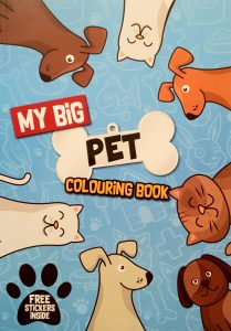 My Big Pet Colouring Book (with free stickers)