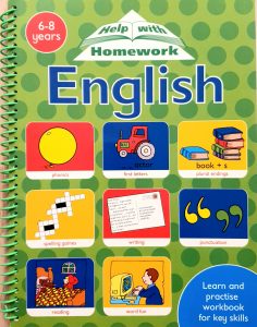 English 6-8 Help with Homework (4-in-1 Spiral Bound)