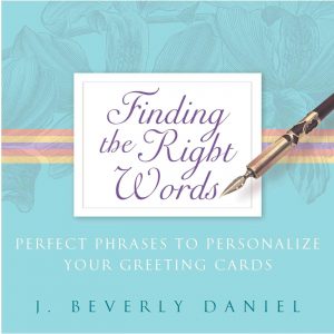 Finding the Right Words (paperback)