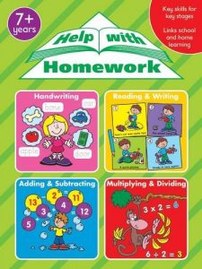 Help with Homework 7+ (Bumper 4-in-1 Book) - Paperback
