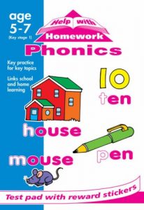 Phonics: 5-7 Help with Homework (test pad with reward stickers)