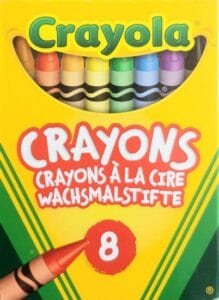 Crayola - 8 Crayola (Assorted Colours)