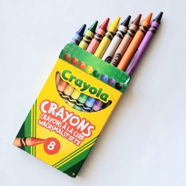 Crayola - 8 Crayola (Assorted Colours)