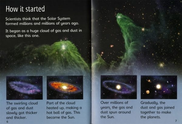 The Solar System (Usborne Beginners) Hardcover - Internal Image -3