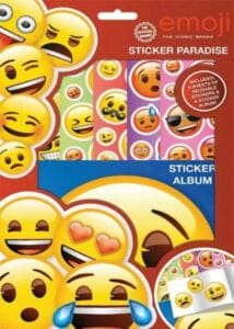 Emoji Sticker Paradise (with sticker album)