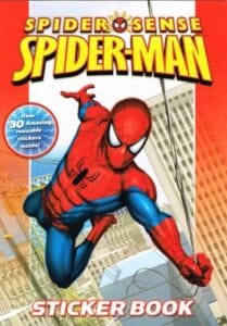 Spider Sense Spiderman Sticker Book