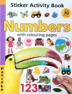 Numbers: Sticker & Activity Book with Colouring Pages